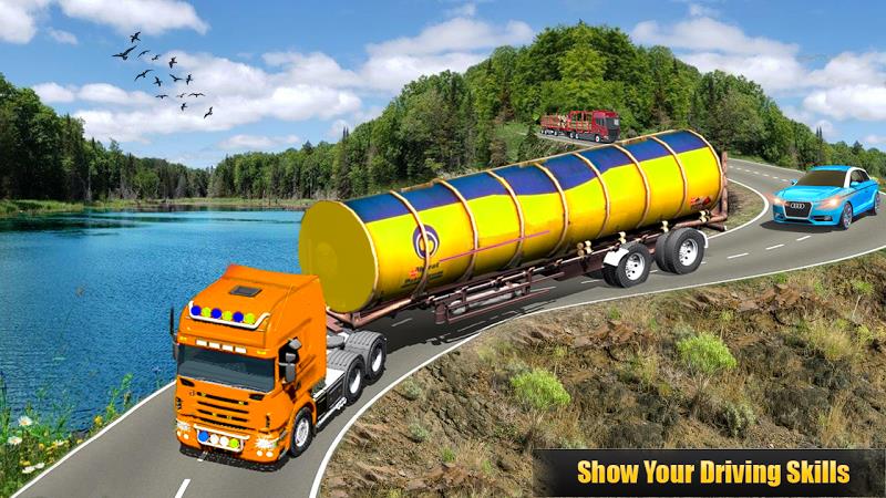 Truck Sim :Modern Tanker Truck Screenshot 3