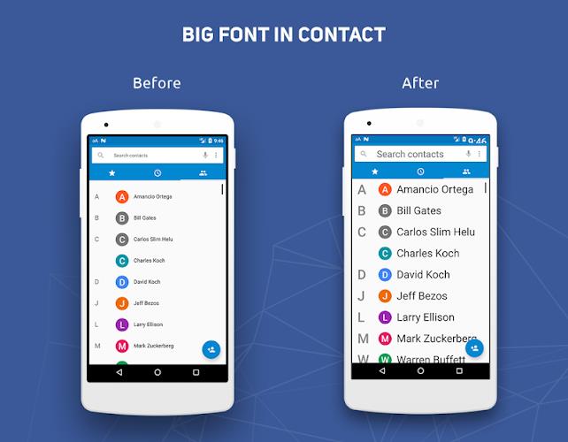 Big Font - Change Font Size & Text Size स्क्रीनशॉट 2