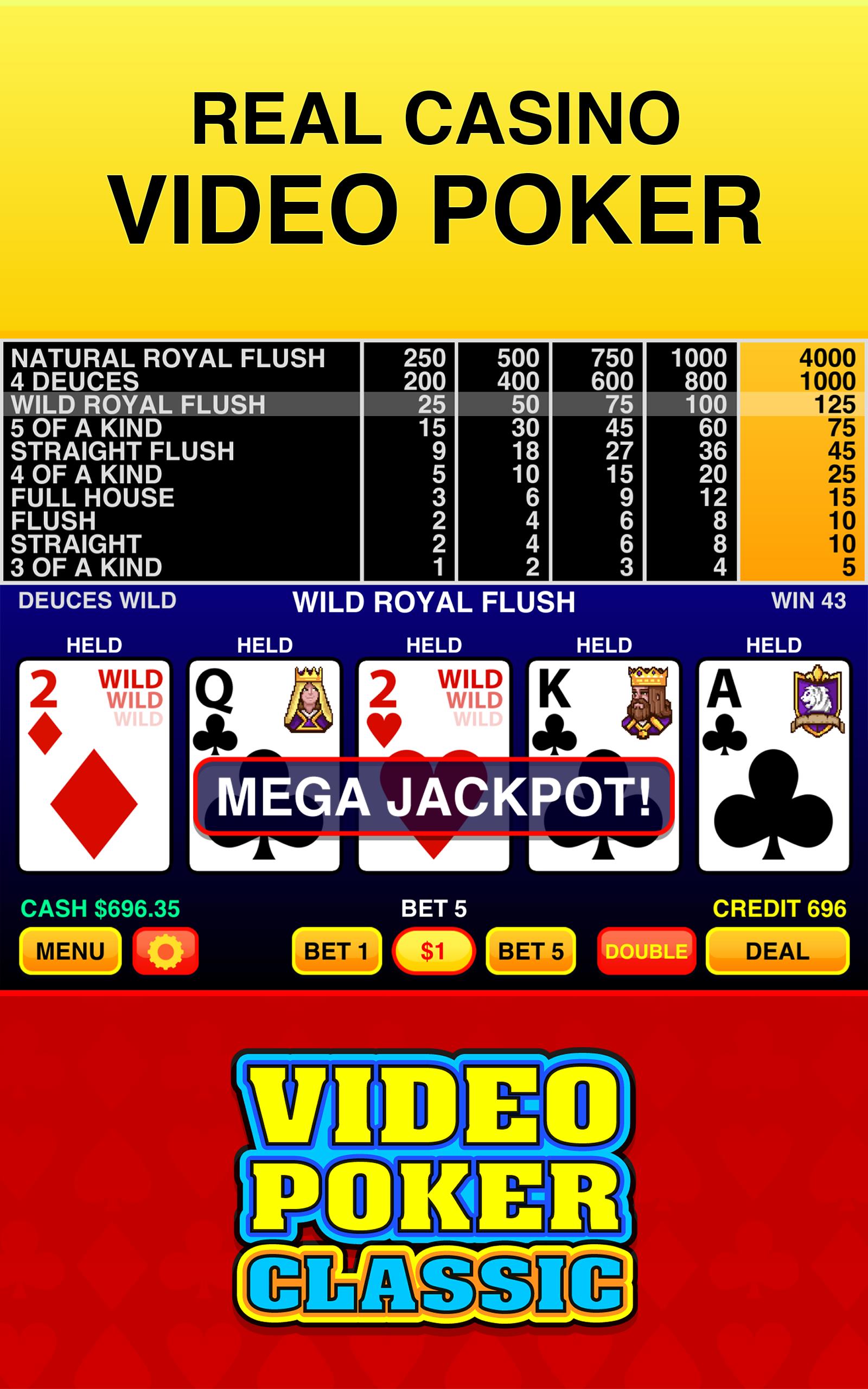 Video Poker Classic ® Captura de pantalla 1