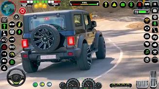 Offroad Jeep Driving:Jeep Game স্ক্রিনশট 1