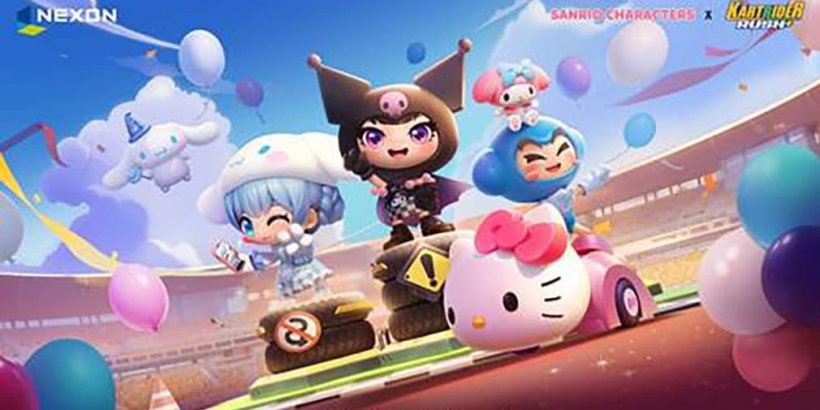 KartRider Rush está se unindo à Sanrio com o tema Hello Kitty e amigos