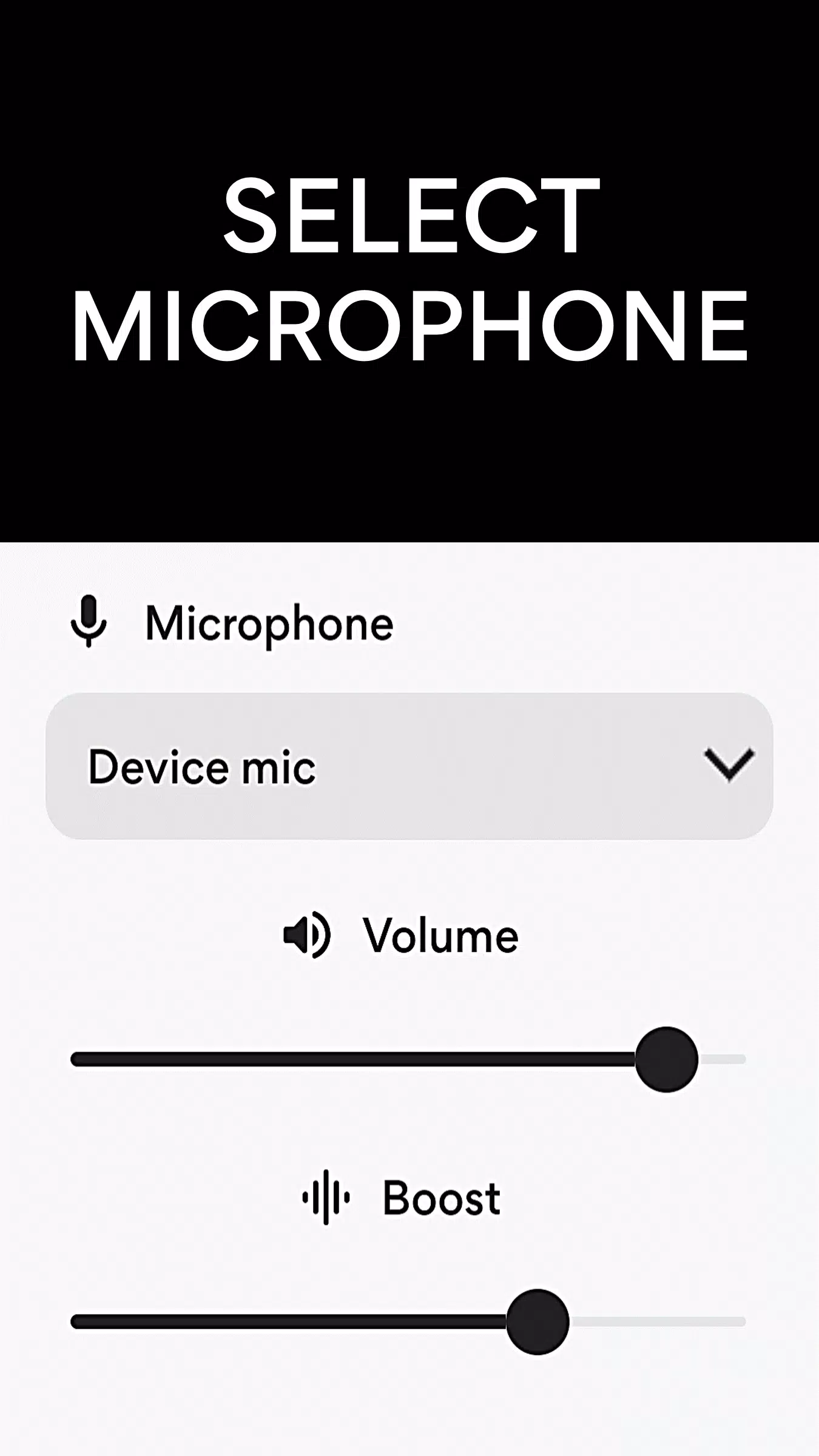 Microphone Amplifier Captura de pantalla 3