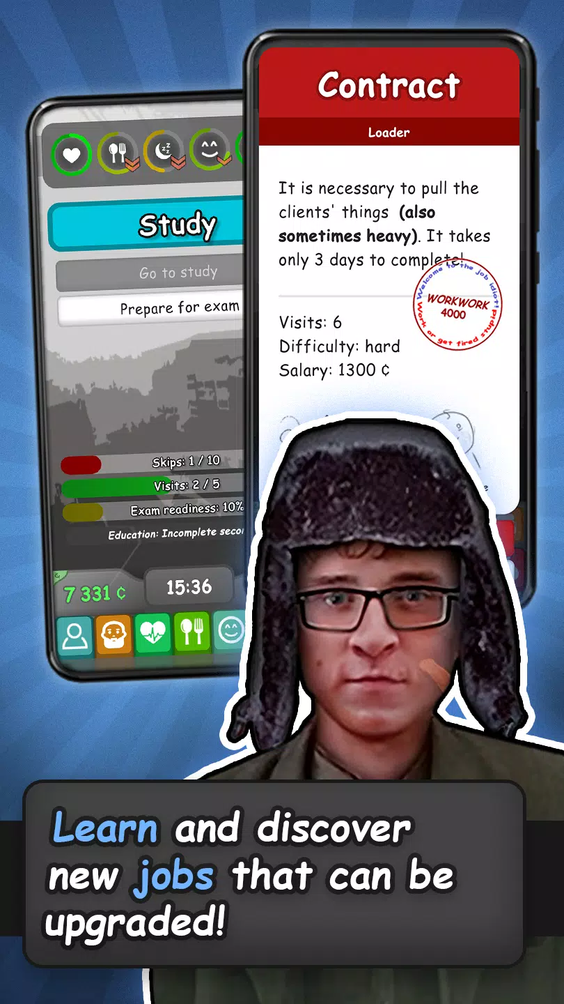 Homeless: Life Simulator スクリーンショット 3