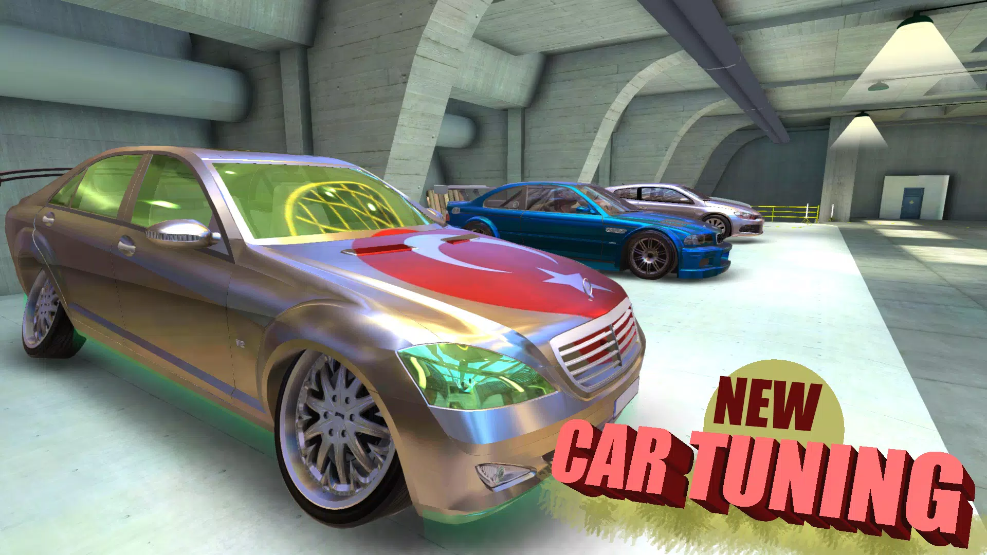 Benz S600 Drift Simulator Скриншот 1