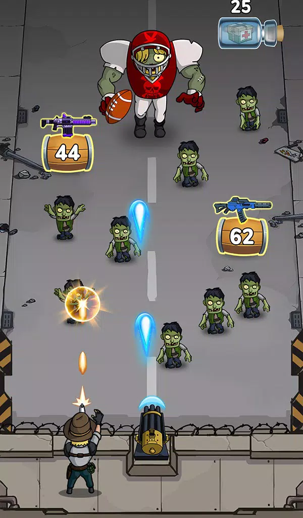 Zombie War Idle Defense Game應用截圖第1張