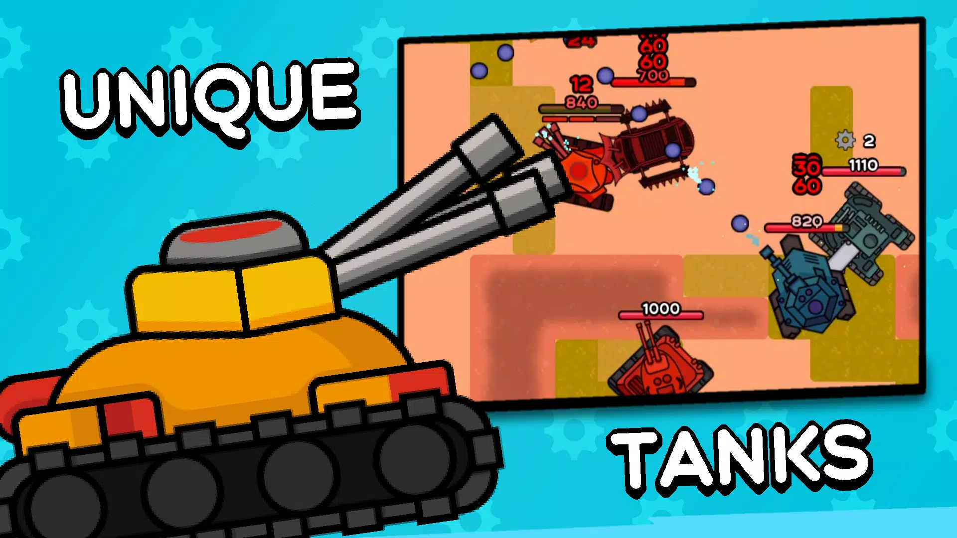 Tanks: Battle for survival Ảnh chụp màn hình 3