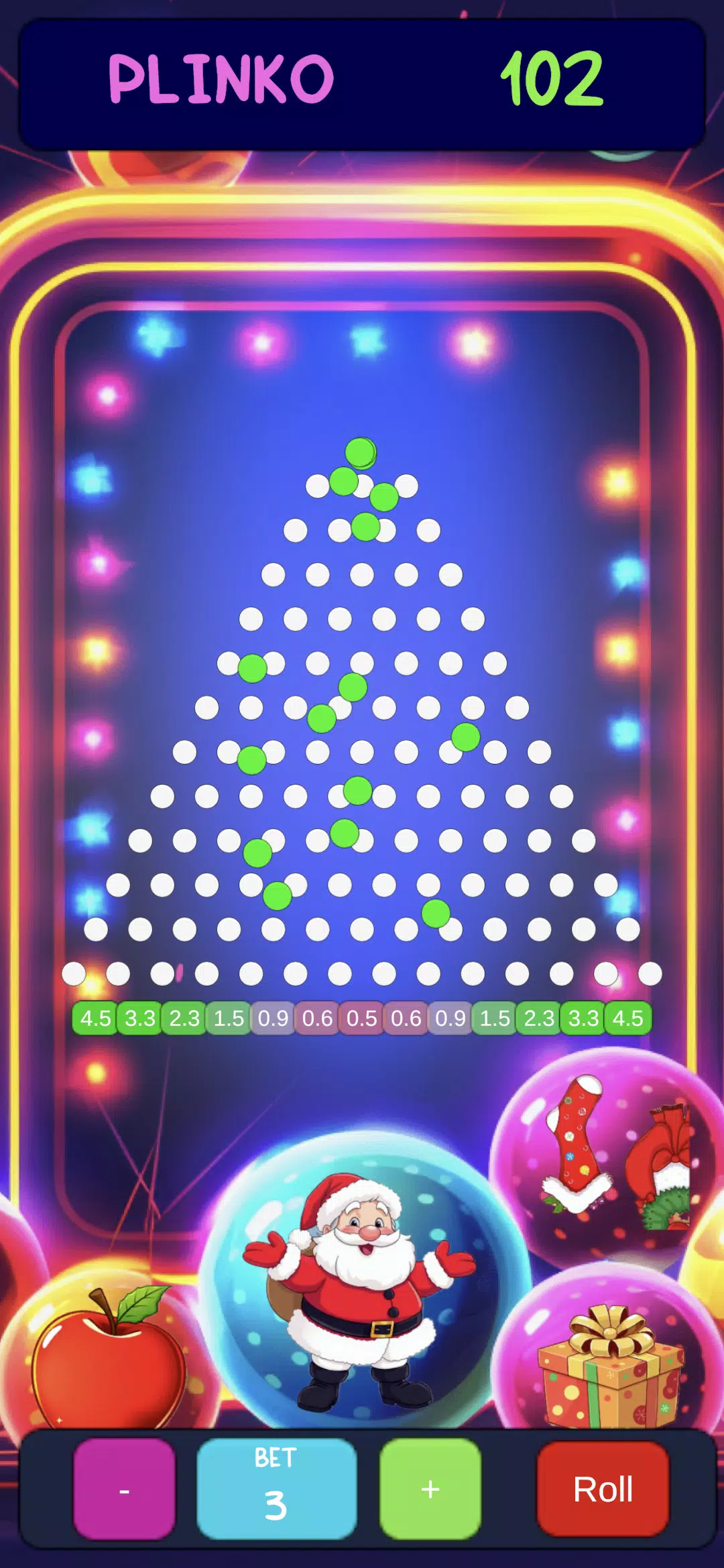 Schermata Christmas Plinko Fight 2