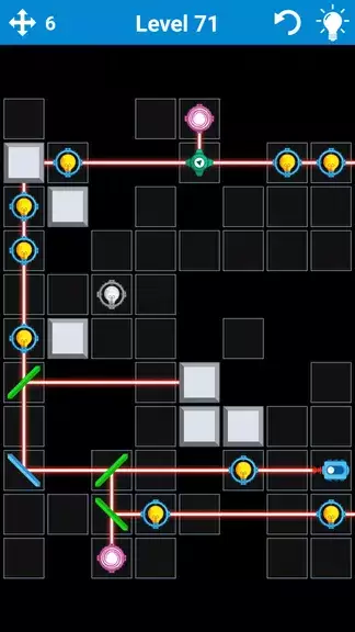 Laser Puzzle - Logic Game Tangkapan skrin 3