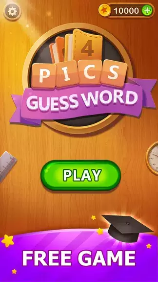 4 Pics Guess Word -Puzzle Game Captura de pantalla 4