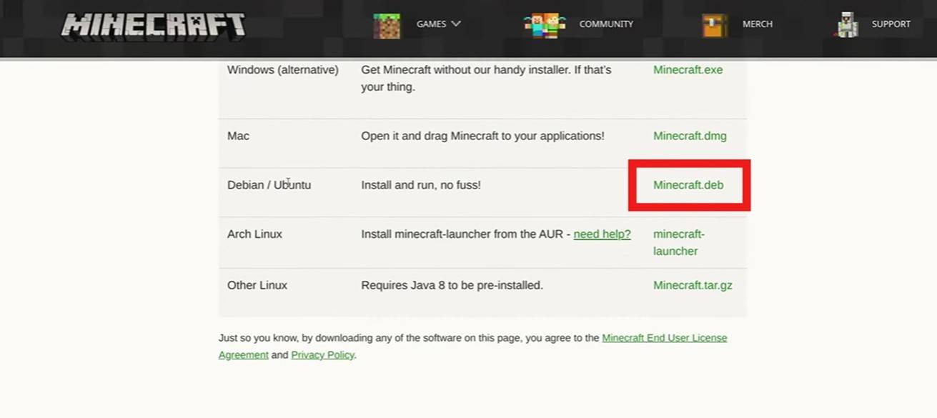 Minecraft für Chromebook