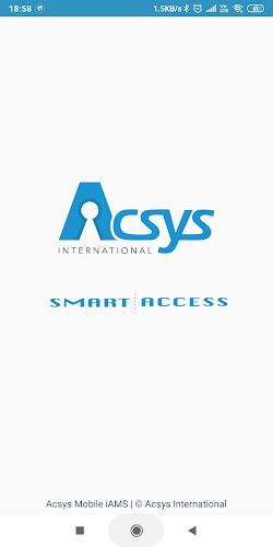 Acsys Mobile Application Скриншот 1