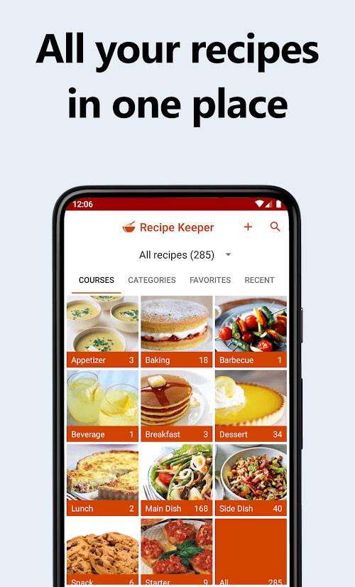 Recipe Keeper স্ক্রিনশট 1