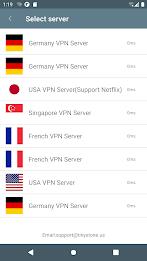 Schermata Dawn VPN 1