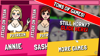 <p>Prova il gioco di parodia per 18 adulti definitivo, Sasha Trainer - Attack on Titan!  Questo entusiasmante gioco ti consente di travestirti e di avere incontri intimi con Sasha.  Con migliaia di opzioni e innumerevoli possibilità di divertimento, ce n'è per tutti i gusti.  Personalizza il suo dialogo, personalizza il testo e falle persino chiamare il tuo nome!  Rimani aggiornato con nuove funzionalità e contenuti esclusivi iscrivendoti al nostro Patreon.</p>
<p><strong>Caratteristiche principali di Sasha Trainer:</strong></p>
<p><img src=