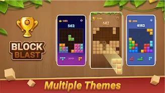 Block Puzzle - Wood Blast ภาพหน้าจอ 4