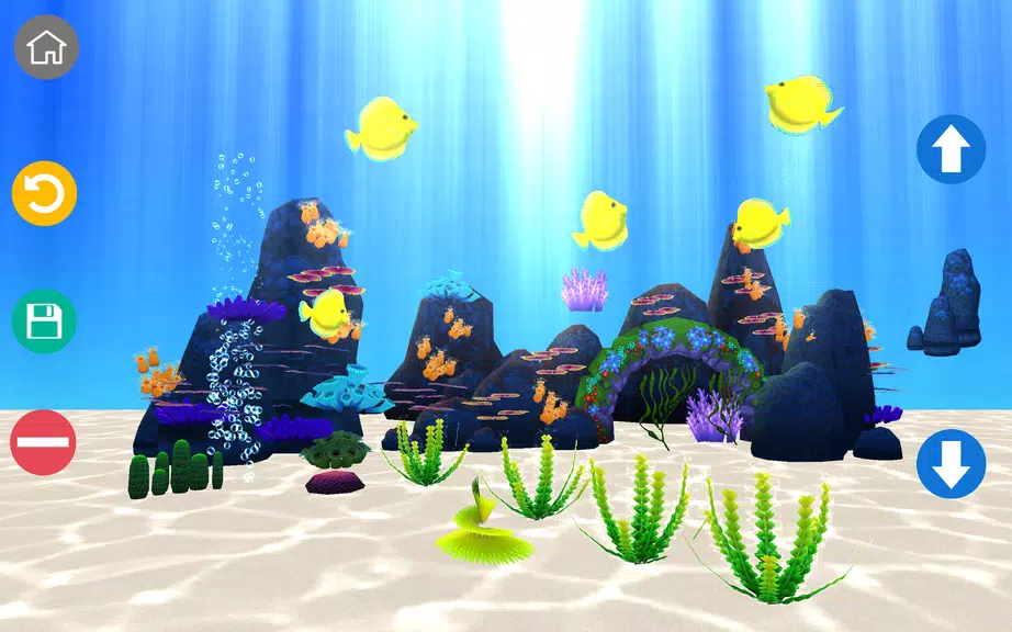 Aquarium Sim Captura de tela 2