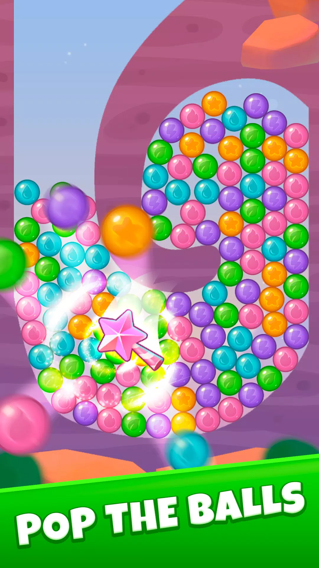 Pop Blast - Match Ball Puzzle Schermafbeelding 1