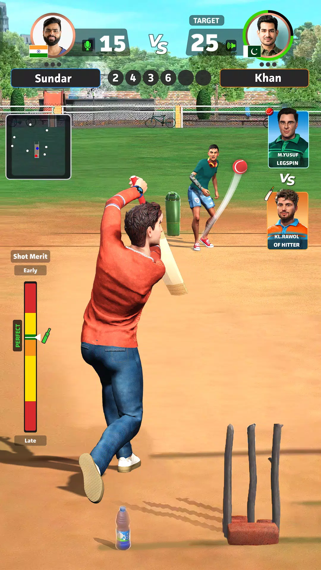 Cricket Gangsta™-Cricket Game স্ক্রিনশট 1