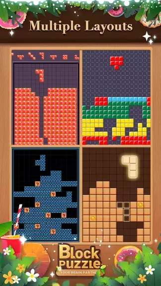 Blockrealm: Wood Block Puzzle 스크린샷 3