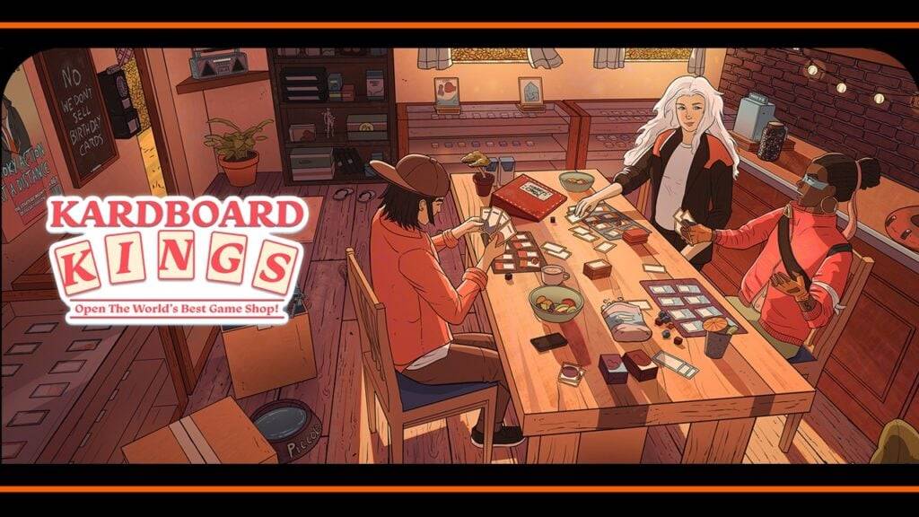 Crunchyroll首次亮相，沉浸式卡商店模擬器“ Kardboard Kings”