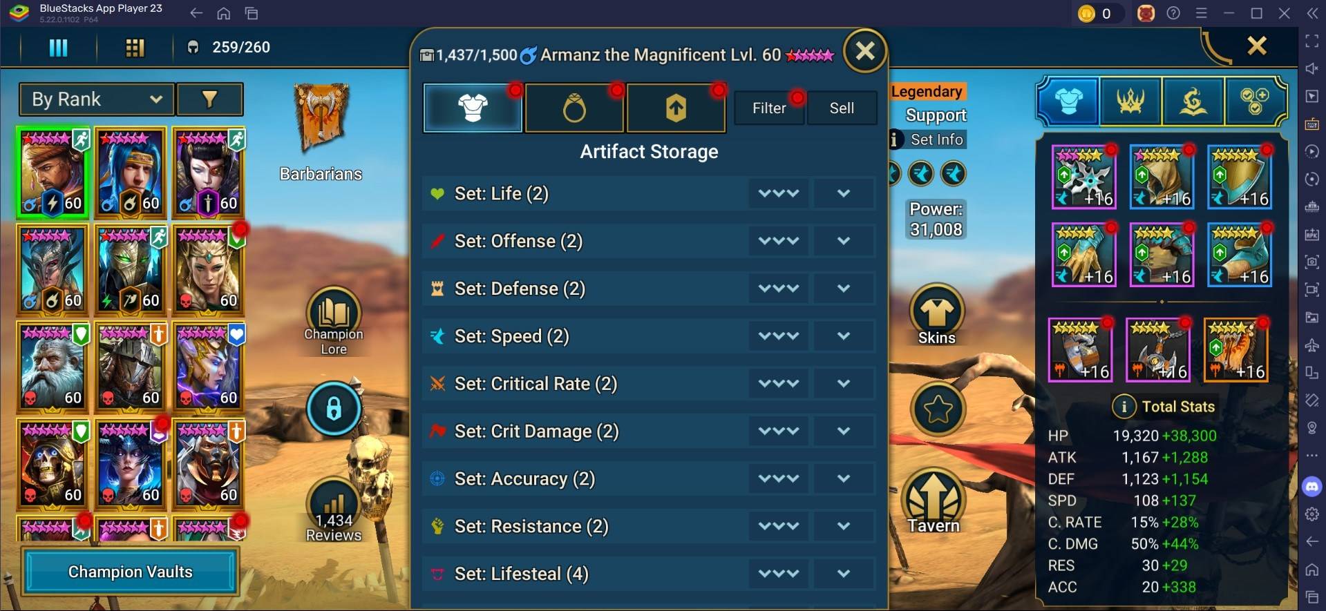 Optimize RAID: Shadow Legends Gear for Best Stats