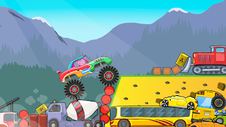 Kids Monster Truck Racing Game Screenshot 2