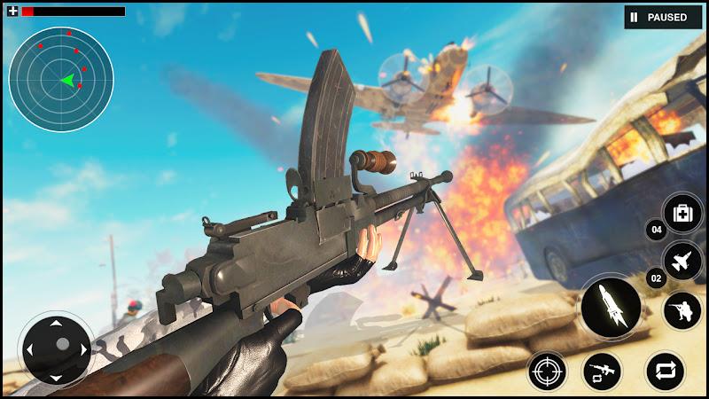 Gunner World War: WW2 Gun Game স্ক্রিনশট 2