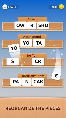 Word Jigsaw: Brain Teaser スクリーンショット 1