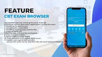 CBT Exam Browser - Exambro Tangkapan skrin 1