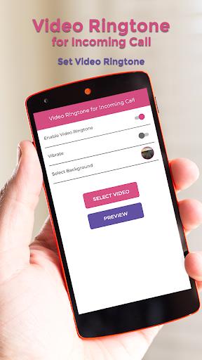 Video Ringtone for Incoming Call স্ক্রিনশট 1