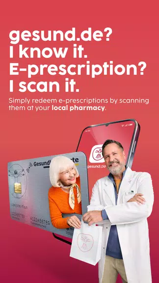 gesund.de - E-Prescription App Tangkapan skrin 1