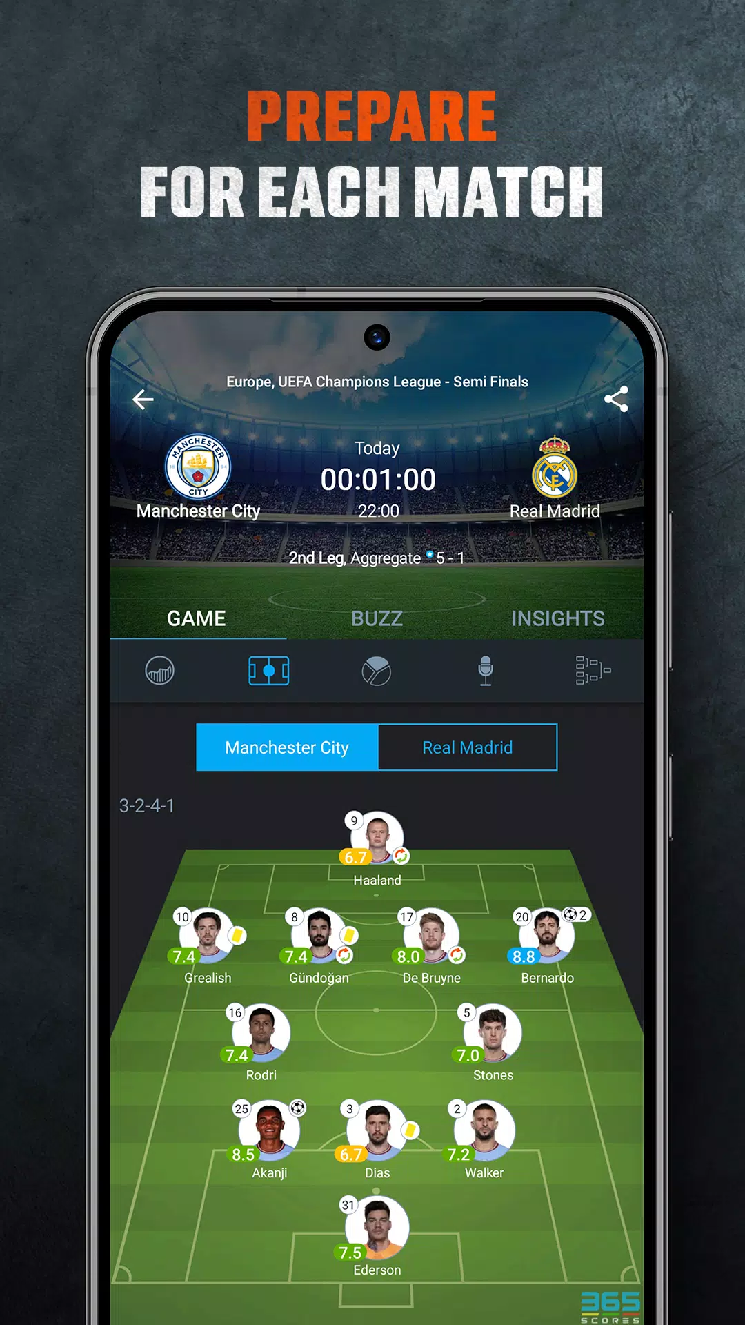 365Scores Schermafbeelding 3