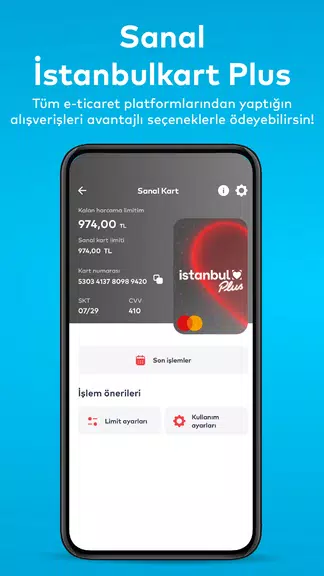 İstanbulkart - Dijital Hesabım ภาพหน้าจอ 3
