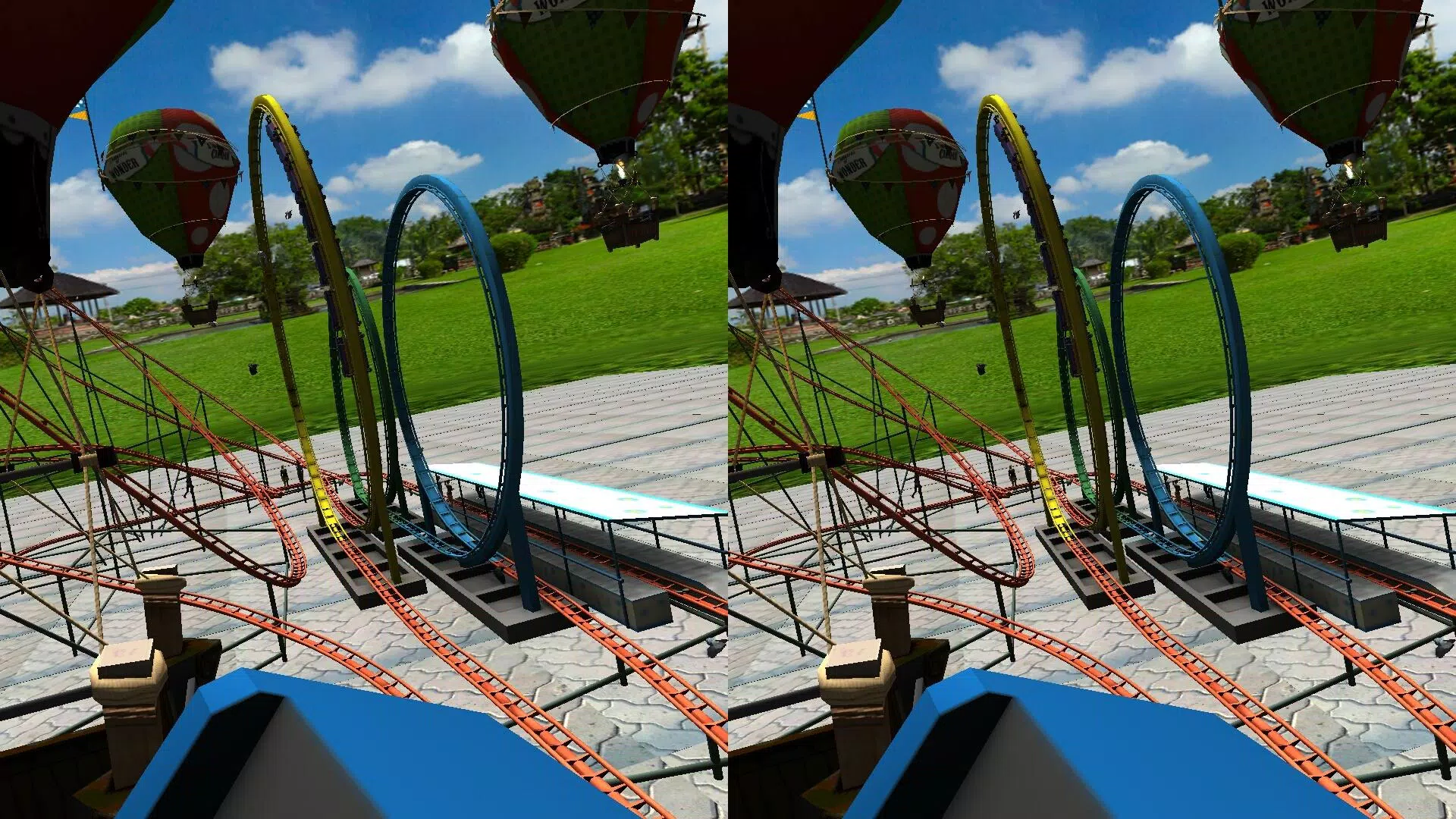 Roller Coaster Park: Fun Games Zrzut ekranu 3