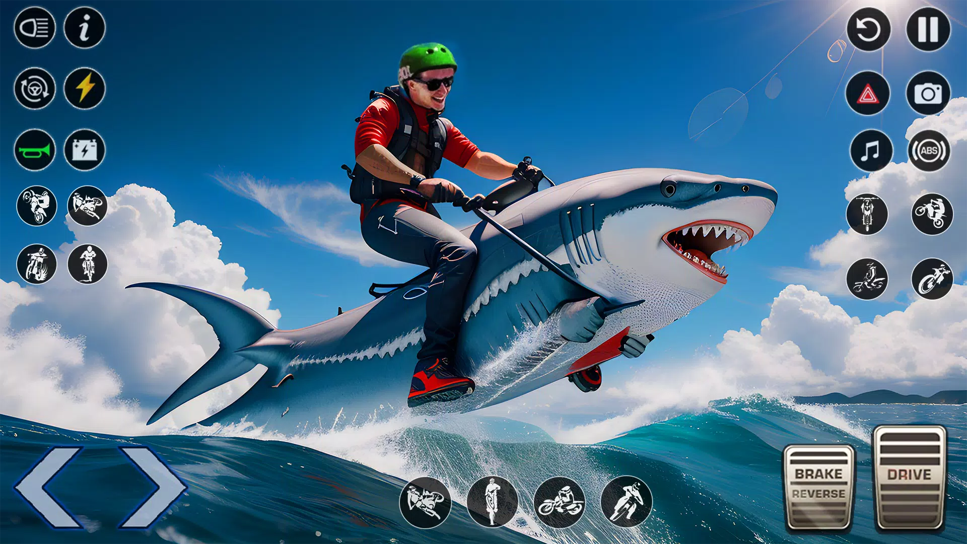 Shark Attack Games Offline Captura de pantalla 4