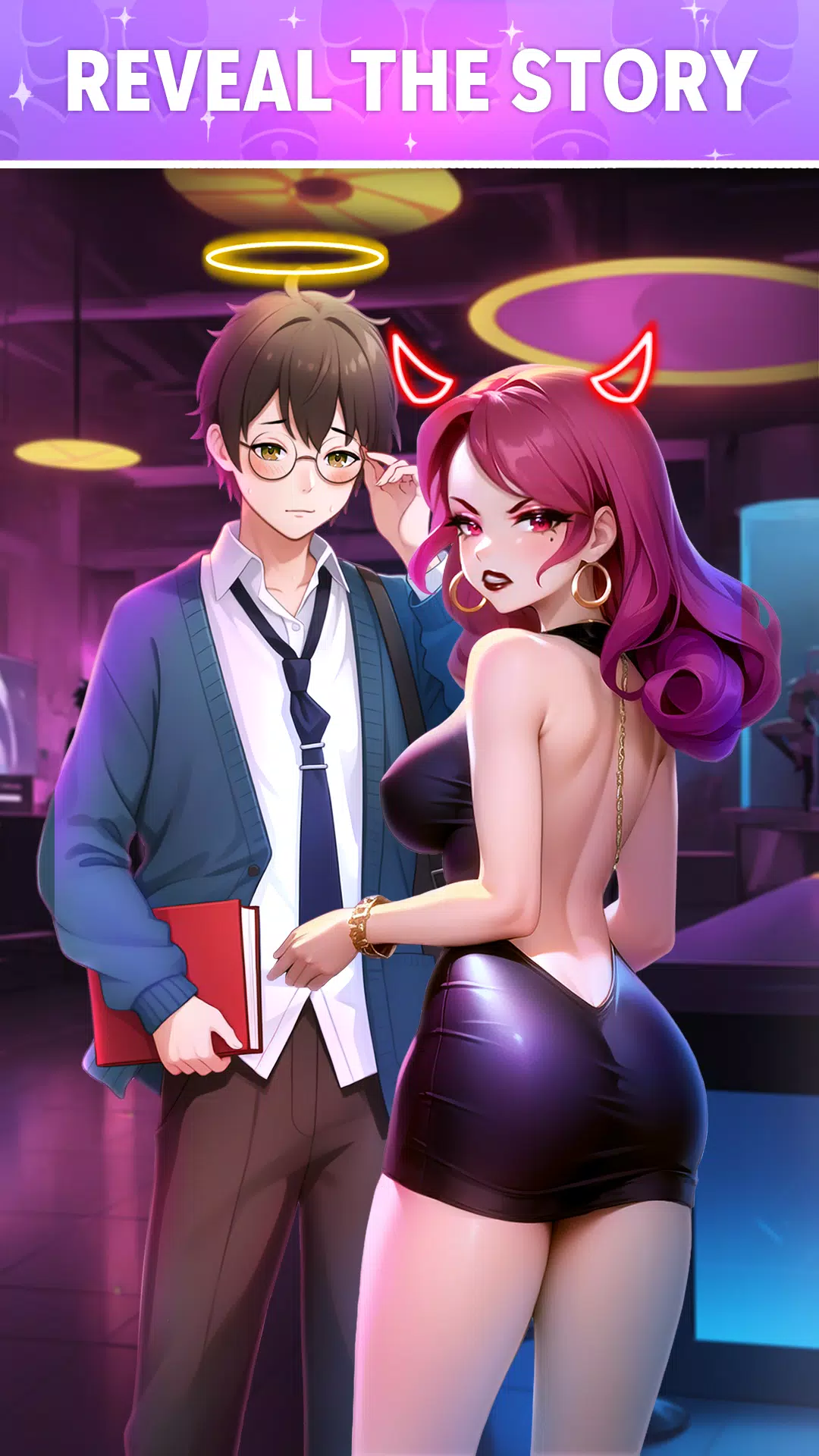 Anime Dating Sim: Steamy Waifu Скриншот 1