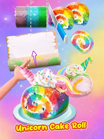 Princess Unicorn Desserts ဖန်သားပြင်ဓာတ်ပုံ 2