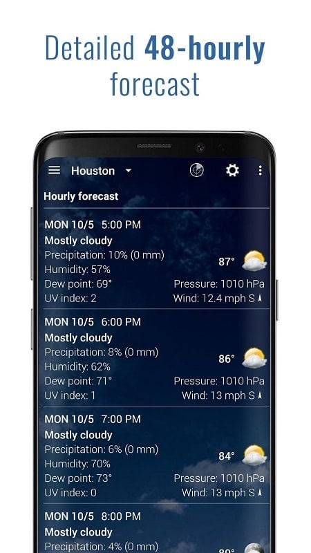 Transparent clock weather Pro ဖန်သားပြင်ဓာတ်ပုံ 4