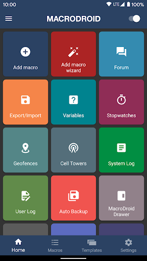 MacroDroid - Device Automation ဖန်သားပြင်ဓာတ်ပုံ 1