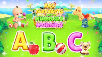 Learn ABC Alphabets & 123 Game Zrzut ekranu 1