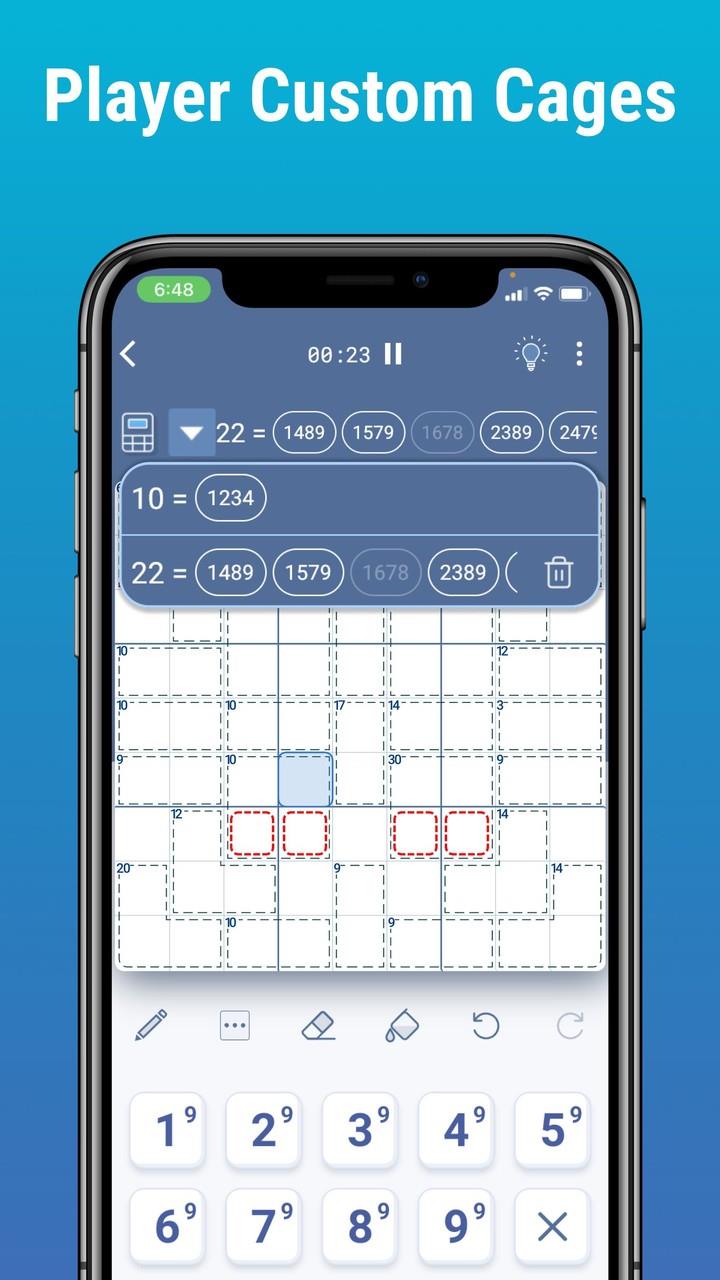 Killer Sudoku by Logic Wiz Tangkapan skrin 4
