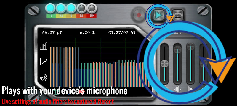 Spirit box :Ghost detector EVP Schermafbeelding 2