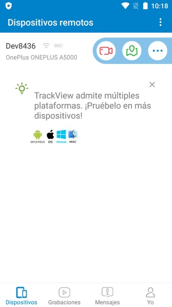 TrackView Captura de pantalla 2