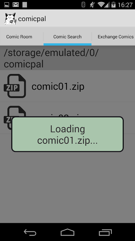 Schermata comicpal (comic viewer) 3