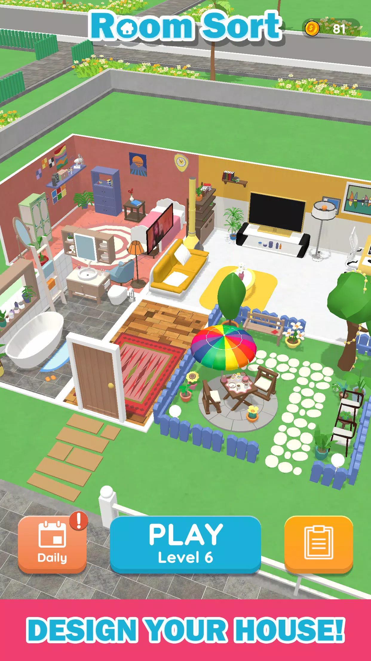 Room Sort - Floor Plan Game应用截图第4张