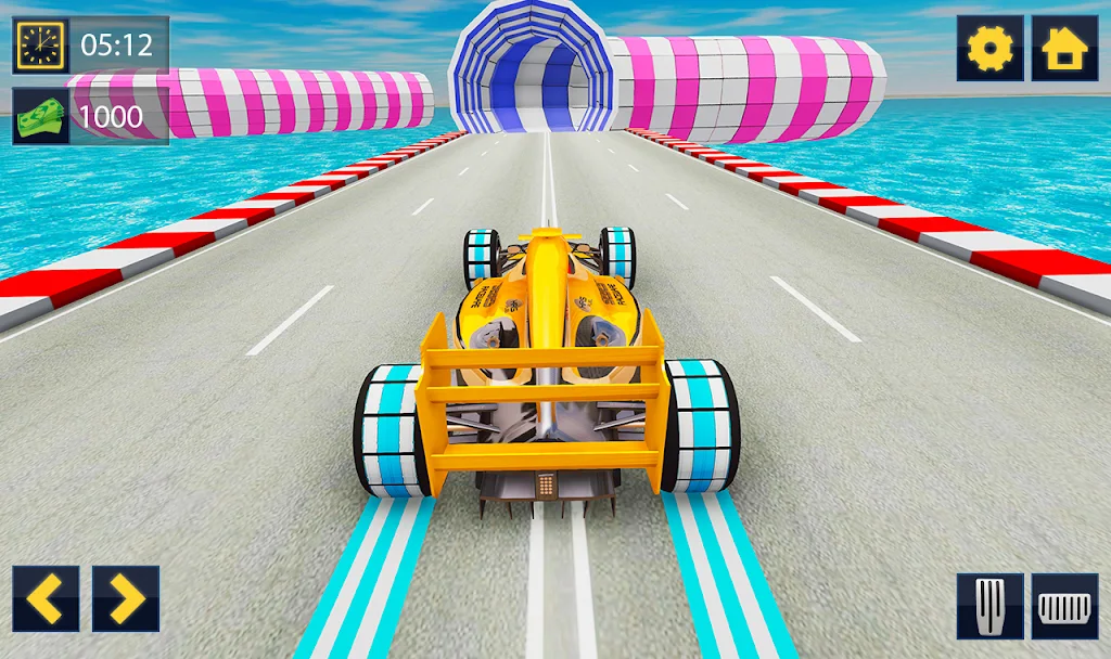 Impossible Formula Car Racing Stunt New Free Games应用截图第1张