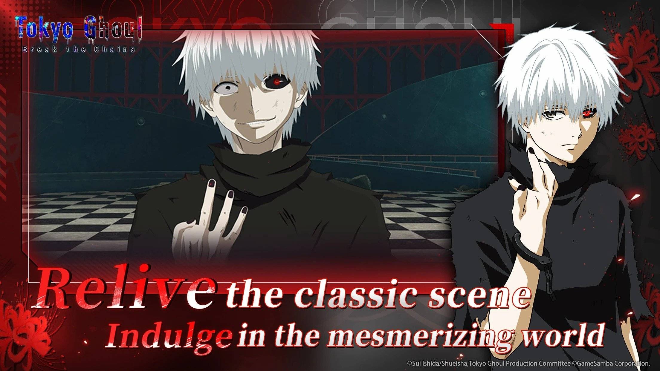 Tokyo Ghoul: Quebre as cadeias pré-registro agora abrem em regiões selecionadas