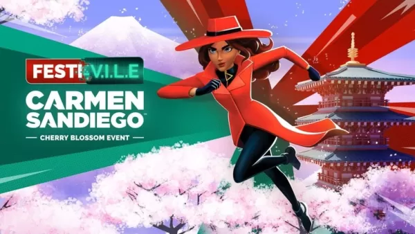 Carmen Sandiego ทำเครื่องหมาย 40 ปีโดยการแก้ปัญหาอาชญากรรมในเทศกาล Cherry Blossom ของญี่ปุ่น