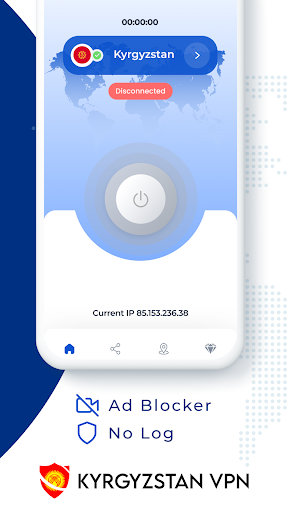 VPN Kyrgyzstan - Get KGZ IP 스크린샷 2