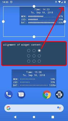 Android System Widgets Tangkapan skrin 4